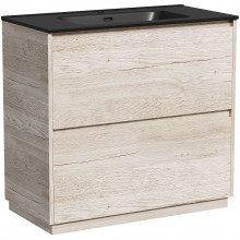Тумба с раковиной Sancos Libra Floor LB90FEG/CN7002MB 90 дуб галифакс натуральный