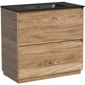 Тумба с раковиной Sancos Libra Floor LB90FECH/CN7002MB 90 дуб чарльстон