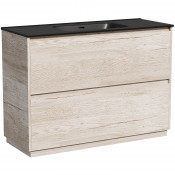 Тумба с раковиной Sancos Libra Floor LB120F-1EG/CN7006MB 120 дуб галифакс натуральный