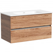 Тумба с раковиной Sancos Urban UR90ECH/CN7002 90 дуб чарльстон