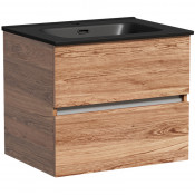 Тумба с раковиной Sancos Urban UR60ECH/CN7001MB 60 дуб чарльстон