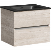 Тумба с раковиной Sancos Urban UR60EG/CN7001MB 60 дуб галифакс