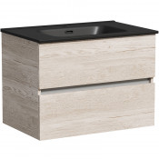 Тумба с раковиной Sancos Urban UR70EG/CN7007MB 70 дуб галифакс натуральный