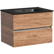 Тумба с раковиной Sancos Urban UR70ECH/CN7007MB 70 дуб чарльстон