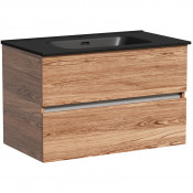 Тумба с раковиной Sancos Urban UR80ECH/CN7005MB 80 дуб чарльстон