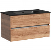 Тумба с раковиной Sancos Urban UR90ECH/CN7002MB 90 дуб чарльстон