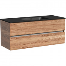 Тумба с раковиной Sancos Urban UR120-1ECH/CN7006MB 120 дуб чарльстон