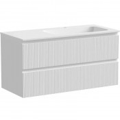 Тумба с раковиной Sancos Snob T SNT100RW/CN7015 100 bianco