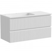 Тумба с раковиной Sancos Snob T SNT100LW/CN7014 100 bianco