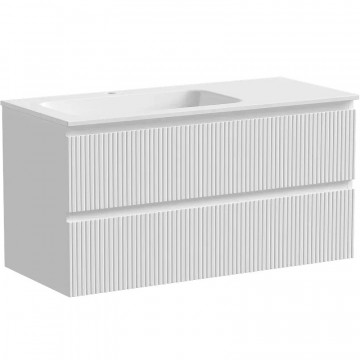 Тумба с раковиной Sancos Snob T SNT100LW/CN7014 100 bianco