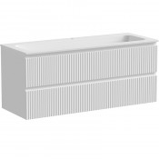 Тумба с раковиной Sancos Snob R SNR120W/CN7017 120 bianco