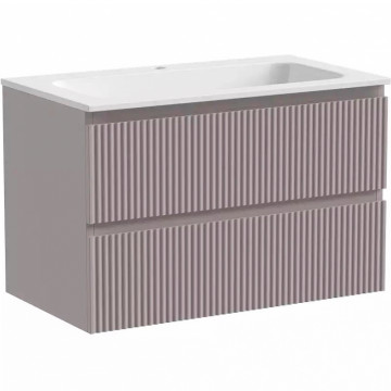 Тумба с раковиной Sancos Snob R SNR80SM/CN7012 80 doha soft
