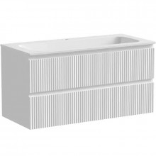 Тумба с раковиной Sancos Snob R SNR100W/CN7013 100 bianco