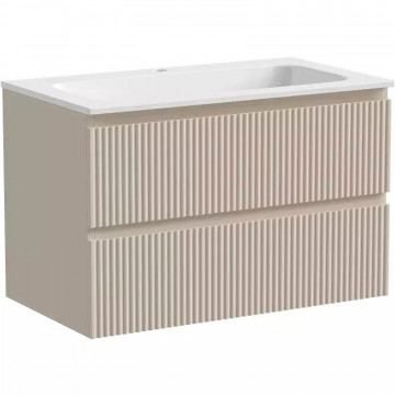Тумба с раковиной Sancos Snob R SNR80CE/CN7012 80 beige soft