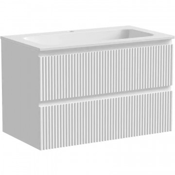 Тумба с раковиной Sancos Snob R SNR80W/CN7012 80 bianco