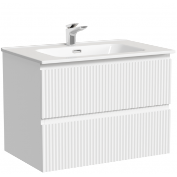 Тумба с раковиной Sancos Snob R SNR70W/CN7007 70 bianco