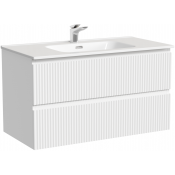 Тумба с раковиной Sancos Snob R SNR90W/CN7002 90 bianco