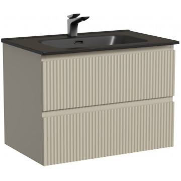 Тумба с раковиной Sancos Snob R SNR70CE/CN7007MB 70 beige soft