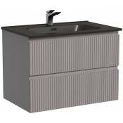 Тумба с раковиной Sancos Snob R SNR70SM/CN7007MB 70 doha soft