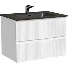 Тумба с раковиной Sancos Snob T SNT70W/CN7007MB 70 bianco