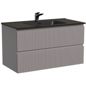 Тумба с раковиной Sancos Snob T SNT90SM/CN7002MB 90 doha soft