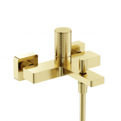 Смеситель для ванны с душем Sancos Nexus SC9014BG брашированное золото