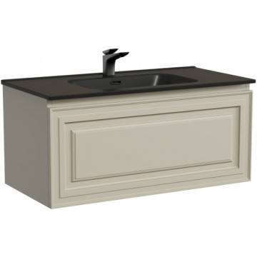 Тумба с раковиной Sancos Very VR90CE/CN7002MB 90 beige soft