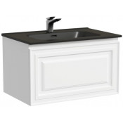 Тумба с раковиной Sancos Very VR70W/CN7007MB 70 bianco