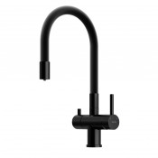 Смеситель для кухни Sancos Lucia SC4004MB матовый черный/черный