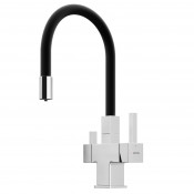 Смеситель для кухни Sancos Arno SC4005CH хром/черный