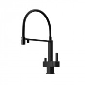 Смеситель для кухни Sancos Moro SC4006MB матовый черный/черный