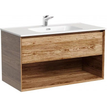 Тумба с раковиной Sancos Marmi 1.0 MR1.090ECH/CN7002 90 дуб чарльстон