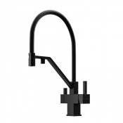 Смеситель для кухни Sancos Loro SC4007MB матовый черный/черный