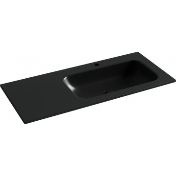 Раковина Sancos Ceramica Nova Grace CN7015MB 101x45 R черный матовый