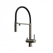 Смеситель для кухни Sancos Imola SC4010GG вороненая сталь/черный