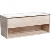 Тумба с раковиной Sancos Marmi 1.0 MR1.0120EG/CN7016 120 дуб галифакс натуральный