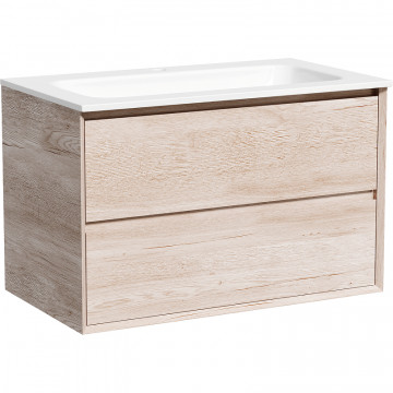 Тумба с раковиной Sancos Marmi 2.0 MR2.080EG/CN7012 80 дуб галифакс натуральный