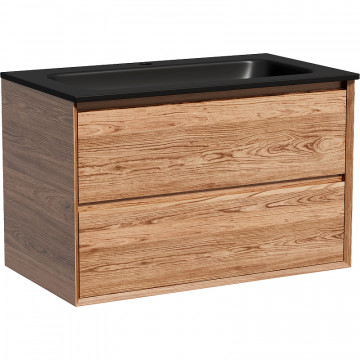 Тумба с раковиной Sancos Marmi 2.0 MR2.080ECH/CN7012MB 80 дуб чарльстон