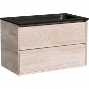 Тумба с раковиной Sancos Marmi 2.0 MR2.080EG/CN7012MB 80 дуб галифакс натуральный