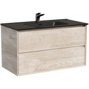 Тумба с раковиной Sancos Marmi 2.0 MR2.090EG/CN7002MB 90 дуб галифакс натуральный