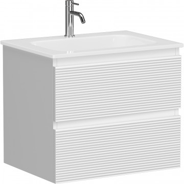 Тумба с раковиной Sancos Folk FL60W/CN7011 60 bianco