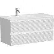 Тумба с раковиной Sancos Folk FL100LW/CN7014 100 bianco