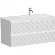 Тумба с раковиной Sancos Folk FL100RW/CN7015 100 bianco