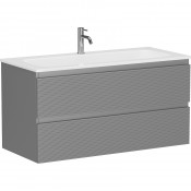 Тумба под раковину Sancos Folk FL100ES 100 ergraut soft