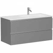 Тумба под раковину Sancos Folk FL100RES 100 ergraut soft