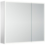 Зеркальный шкаф Sancos Evoke SC8080 80 с LED подсветкой серый