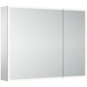 Зеркальный шкаф Sancos Evoke SC8090 90 с LED подсветкой серый