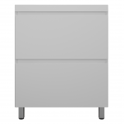 Тумба под раковину Style Line Манхэттен ЛС-00002374 70 2 ящика Plus белый матовый