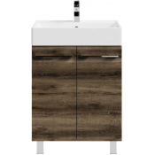Тумба под раковину Vod-ok Мальта 60 дуб крымский коричневый