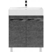 Тумба под раковину Vod-ok Мальта 70 серый камень